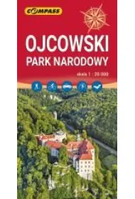 Mapa turystyczna - Ojcowski Park Narodowy