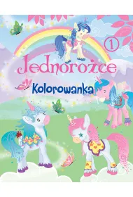Jednoro�ce. Kolorowanka 1