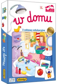 W domu. 3 zabawy edukacyjne Adamigo