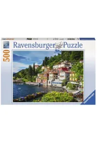 Puzzle 500 el. Jezioro Como, W�ochy Ravensburger