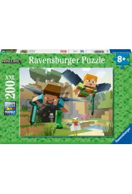 Puzzle dla dzieci 200 el. XXL Minecraft Ravensburger