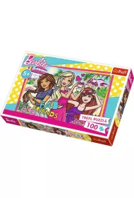 Puzzle 100 el. Wakacje Barbie Trefl