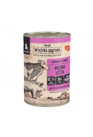 Wiejska Zagroda Karma mokra dla psa Misna uczta (szczeniak) 400 g