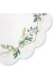 Paw Serwetka Decor Round Leaves Frame 32cm �rednicy, 12szt./op. - serwetka okr�g�a
