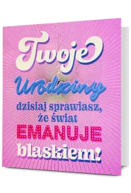 Pan Dragon Karnet B6 Urodziny
