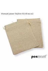 Woreczki jutowe eco 20x15cm