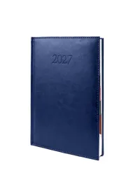 Kalendarz 2027 B5 Agenda Dzienny Granatowy