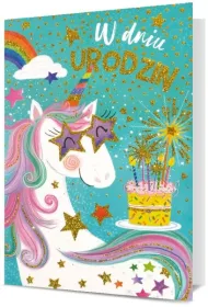 Pan Dragon Karnet Urodziny