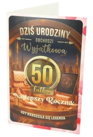 Yeku Karnet z wymiennymi rocznikami 50 damska
