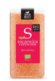 Eko Alfabet Soczewica czerwona 400 g Bio
