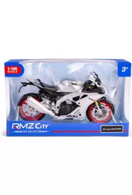 Model RMZ 1:12 Aprilia RSV4 srebrny Daffi