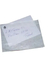 Koperta kurierska C5 HK (230x160+25) TRANSPARENTNA op. 500szt