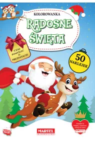 Radosne �wi�ta. Kolorowanka z naklejkami
