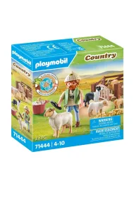 Playmobil Country M�ody owczarz z owcami 71444