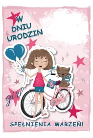 Armin Style KARNET URODZINY B6 Z KOP AS GM-1116 FOL