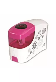 Tetis Temper�wka na baterie r�owa, bia�a