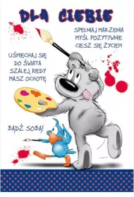 Stamp Karnet Happy B6 + koperta wz�r nr 20
