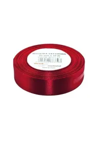 Brewis Wst��ka satynowa czerwona 12mm x 32m