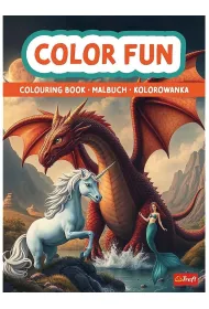 �wiat fantasy. Kolorowanka. Malbuch. Colouring book