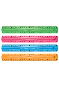 Easy Stationery Linijka elastyczna 30 cm MIX