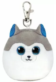 Brelok pluszowy Squishy Husky 8.5cm Slush METEOR TY39562