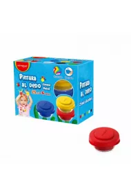 Pbs Connect Farby do malowania palcami w pudeku Keyboard 6 kolorw, 25 ml