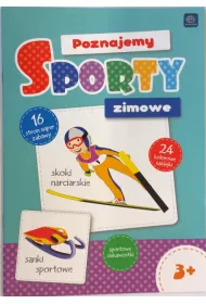 Kolorowanka A4/16 Poznajemy sporty zimowe