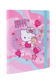 Patio Teczka przestrzenna tekturowa z gumk� A5 Hello Kitty pink wz�r 3