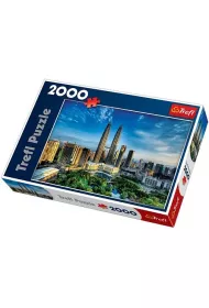 Puzzle 2000 el. Petronas Twin Towers Trefl