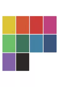 Herlitz Zeszyt A4 Rainbow Classic Collection kratka 60 kartek