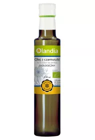 Olandia Olej z czarnuszki toczony na zimno 250 ml Bio