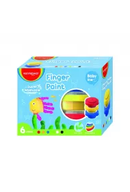 Pbs Connect Farby do malowania palcami 100ml 6 kolorw