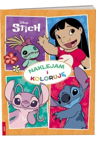 DISNEY STICH. NAKLEJAM I KOLORUJ�