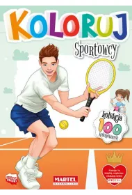 Sportowcy. Koloruj