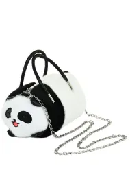 LeanToys Torba pluszowa Panda czarno bia�a 20cm