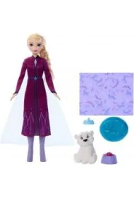 Disney Frozen. Lalka Elsa + Baby Bear Mattel