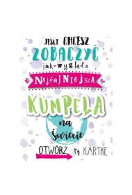 Kukartka Karnet B6 DK-594 Najfajniejsza kumpela (lusterko)