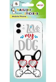 Happy Color Naklejki MOBILE PHONE - Love Dog, 90x205 mm