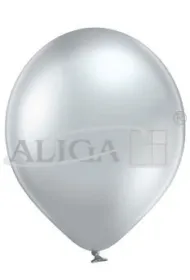 Aliga Balon 30 cm srebrny glossy BAL-16G-601 8 szt.