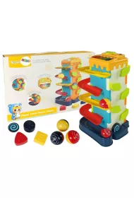 Zje�d�alnia pi�eczek sorter edukacyjny LeanToys