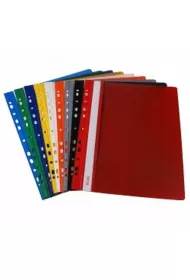 Biurfol Skoroszyt twardy zawieszany PVC pomaracz. (10szt)