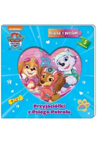 Przyjaci�ki z Psiego Patrolu. Psi Patrol. Ksi��ka z puzzlami