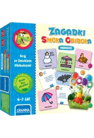 Zagadki Smoka Obiboka. Niebieskie. Graj ze Smokiem Obibokiem Granna