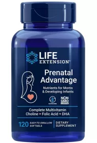 Life Extension Prenatal Advantage Suplement diety 120 kaps.