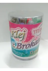 Titanum Klej w p�ynie z brokatem w opakowaniu 6 ml