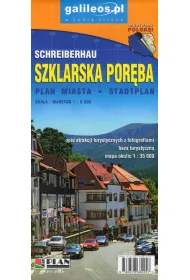 Szklarska Poreba plan miasta Schreiberhau 1:9000/Galileos/