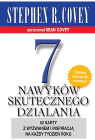 7 Nawyk�w skutecznego dzia�ania, 52 karty z wyzwaniem i inspiracj� na ka�dy tydzie� roku