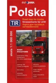 Polska. Mapa drogowa dla zawodowych kierowc�w. TIR