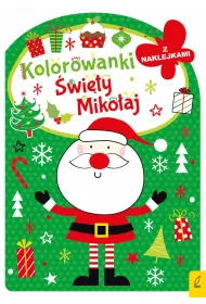 �wi�ty Miko�aj. Kolorowanka z wykrojnikiem
