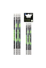 O��wek z gumk� HB Pixel Game op. 4 szt. STARPAK 580622